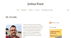 Desktop Screenshot of joshuafoust.com